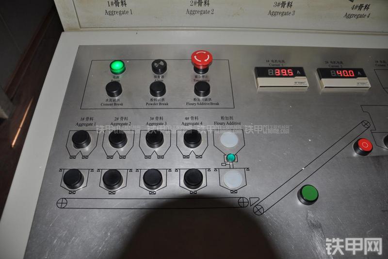 三一重工HZS180混凝土搅拌站局部