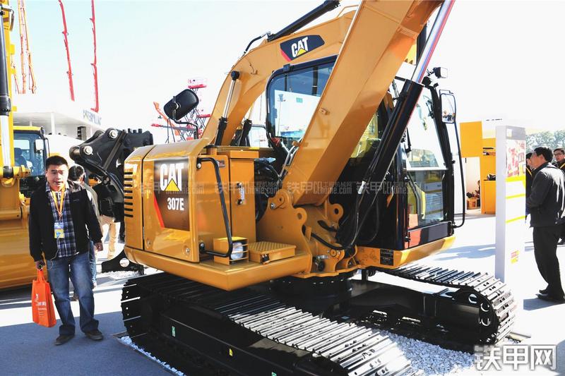 卡特彼勒307E液压挖掘机整机外观