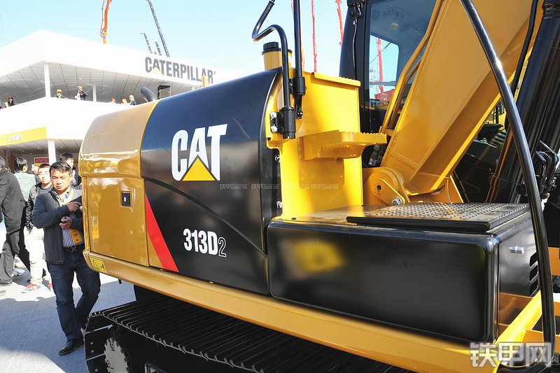 卡特彼勒313D2小型液压挖掘机局部