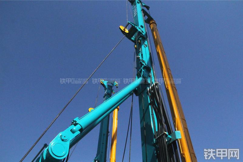 山河智能SWDM42旋挖钻局部