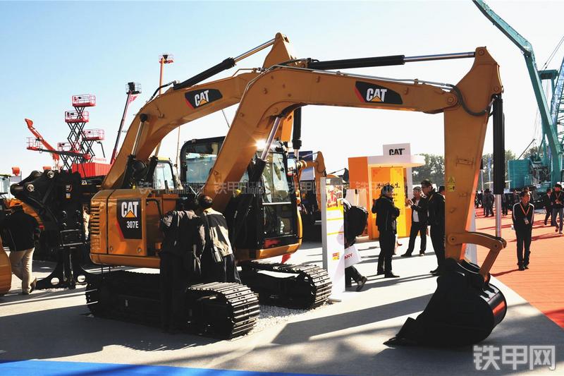 卡特彼勒307E液压挖掘机整机外观