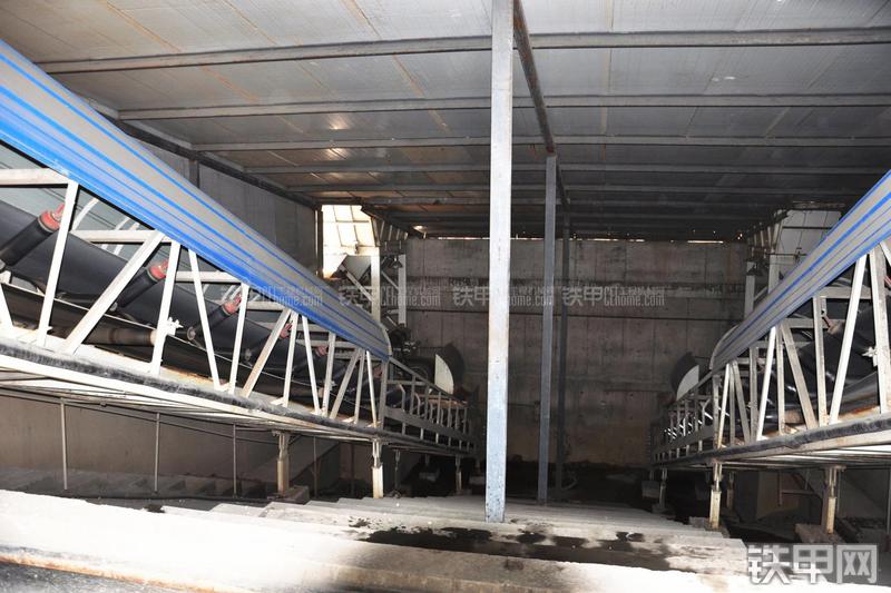 三一重工HZS180混凝土搅拌站局部