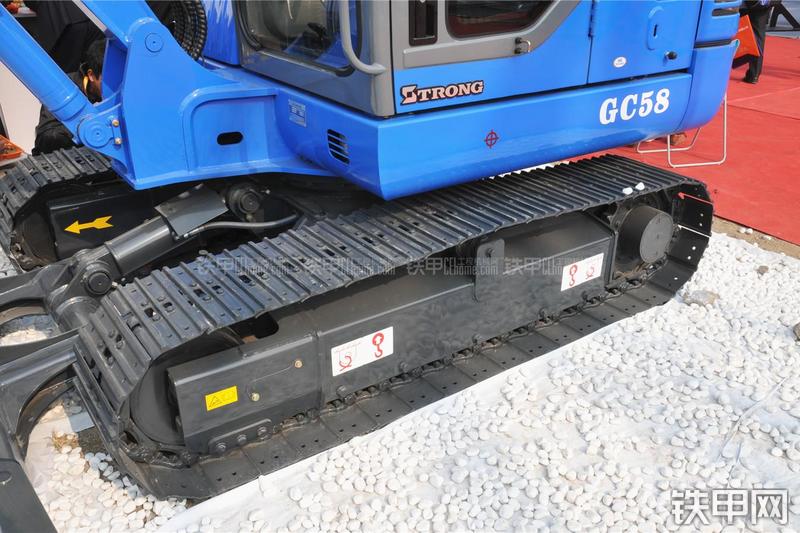 山重建机GC58-8挖掘机局部