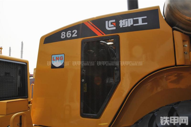 柳工CLG862装载机局部