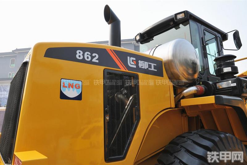 柳工CLG862装载机局部