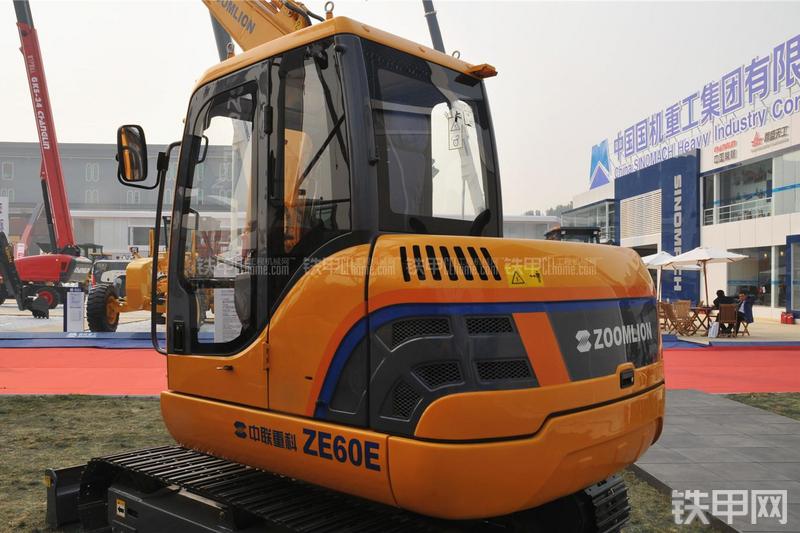 中联重科ZE60E挖掘机整机外观