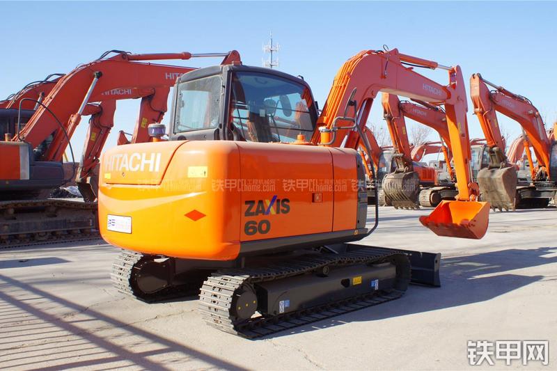 日立ZX60-5G挖掘机整机外观