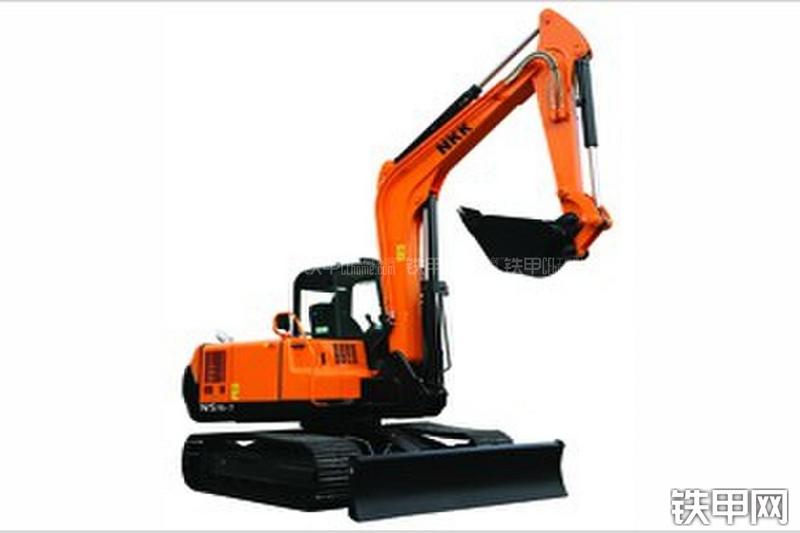 京城长野NS75-7挖掘机整机外观
