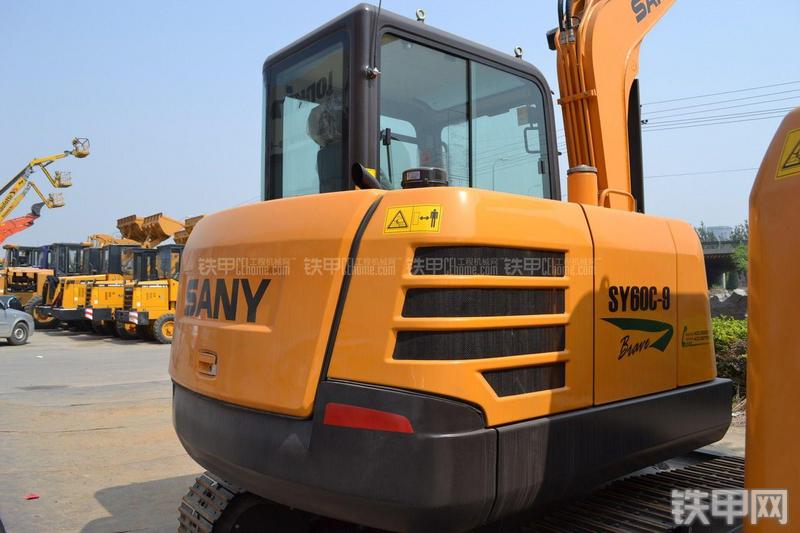 三一重工SY60C-9挖掘机局部