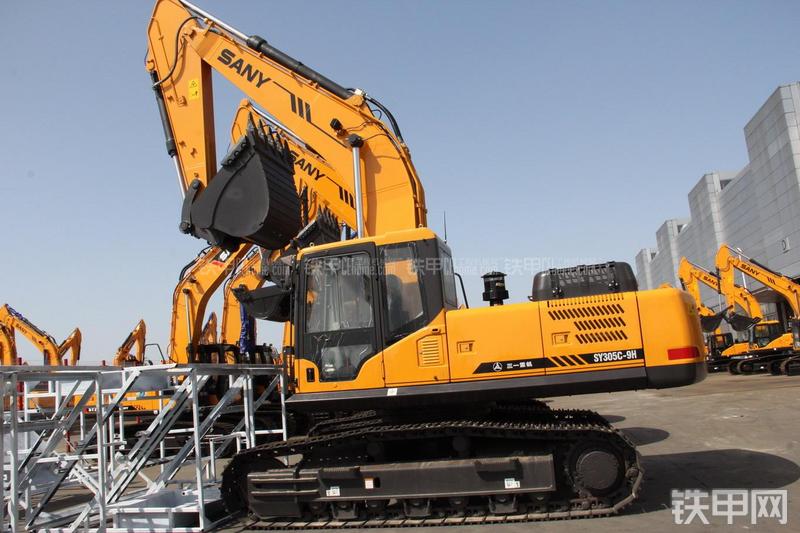 三一重工SY305C-9H挖掘机整机外观