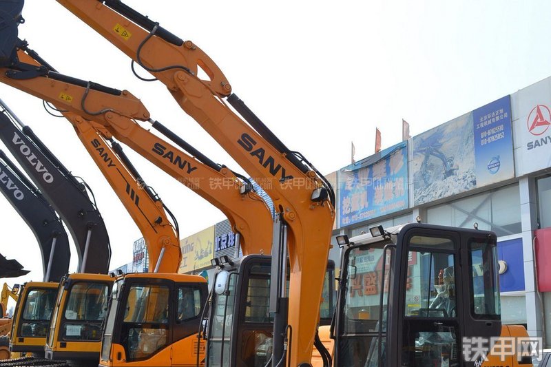 三一重工SY60C-9挖掘机整机外观