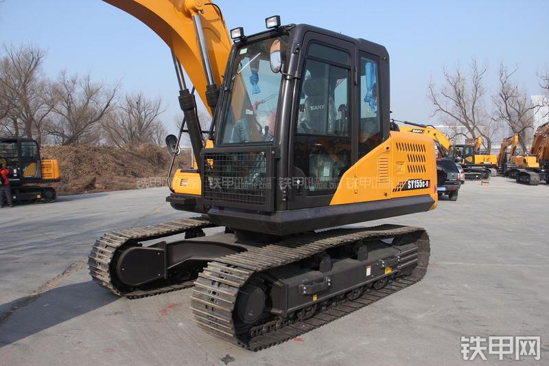 三一重工SY155C-9挖掘机局部