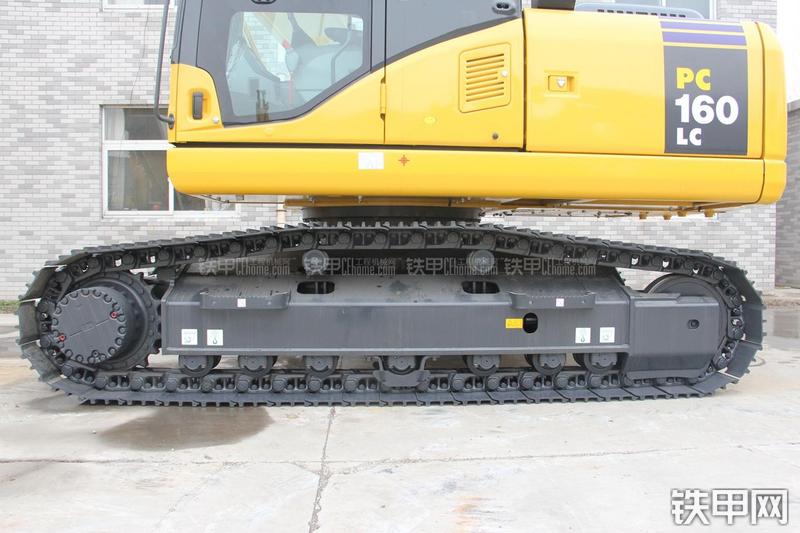 小松PC160LC-7挖掘机局部
