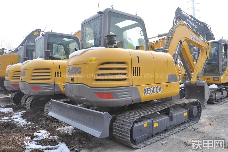 徐工XE60CA挖掘机整机外观