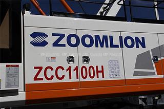 中联重科ZCC1100H起重机局部