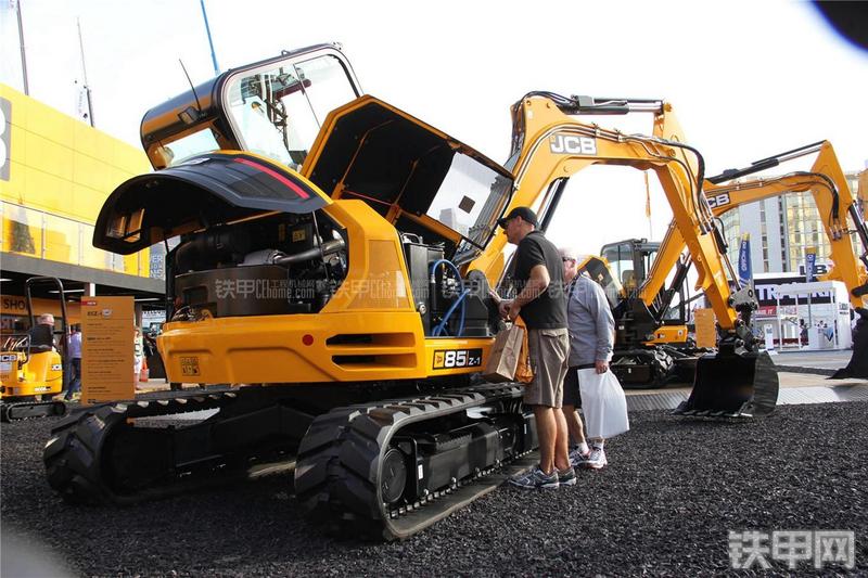 杰西博85Z-1挖掘机整机外观