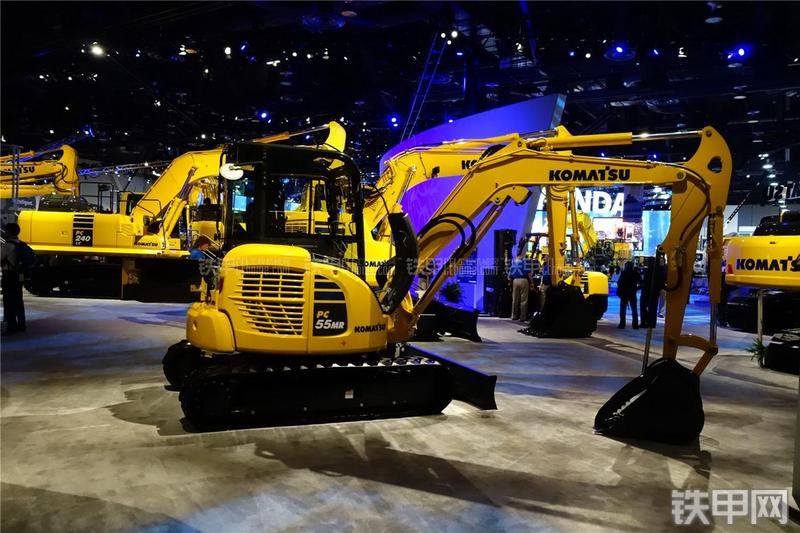 小松PC55MR挖掘机整机外观