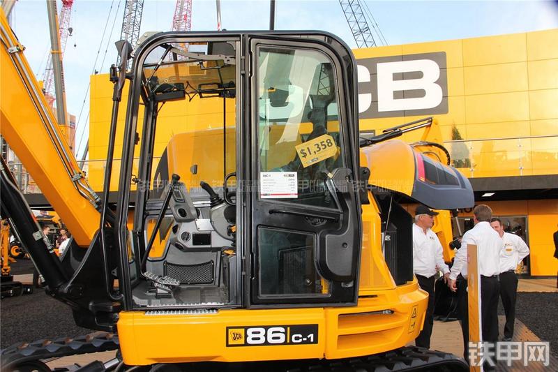 杰西博86C-1挖掘机局部