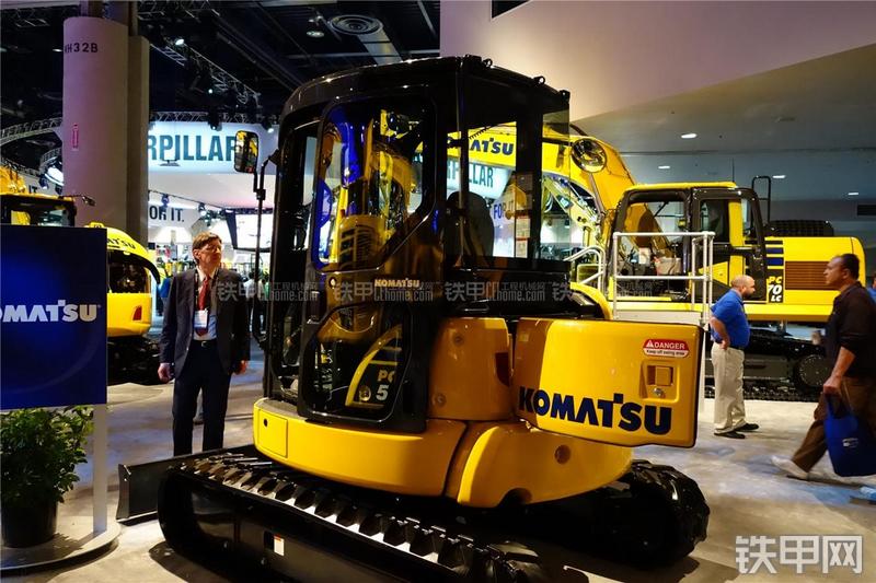 小松PC55MR挖掘机整机外观