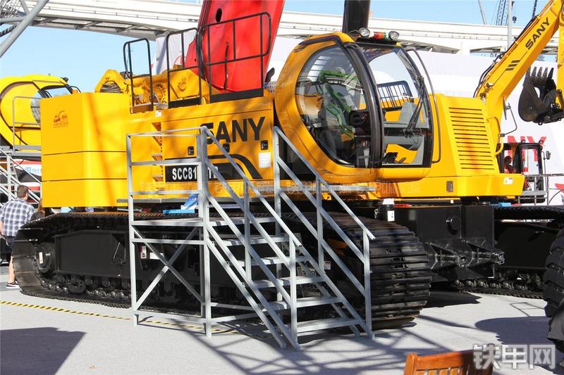 三一重工SCC8100TB起重机局部