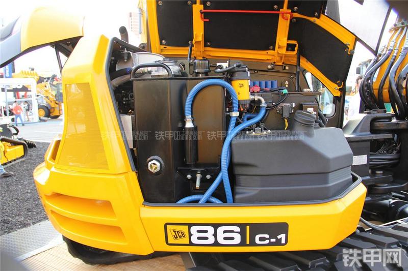 杰西博86C-1挖掘机局部