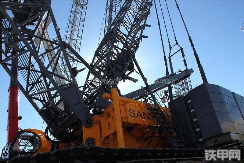 三一重工SCC8500起重机整机外观