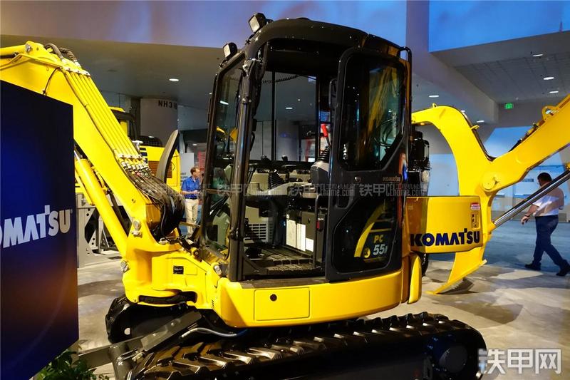 小松PC55MR挖掘机整机外观