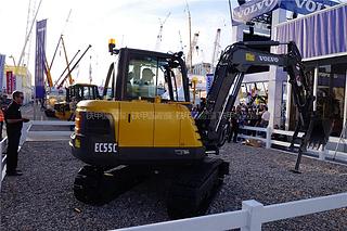 沃尔沃EC55C挖掘机整机外观