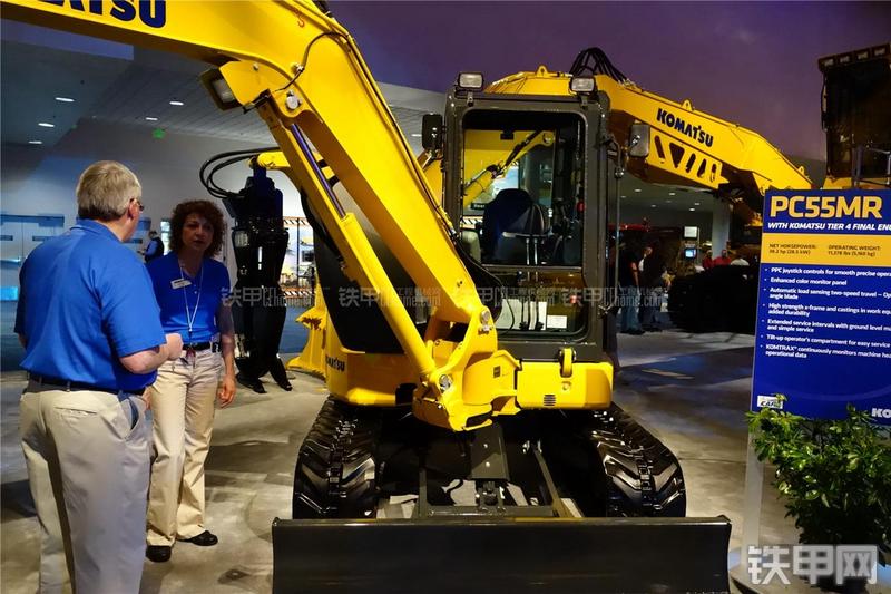 小松PC55MR挖掘机整机外观
