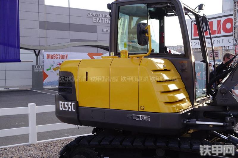 沃尔沃EC55C挖掘机局部