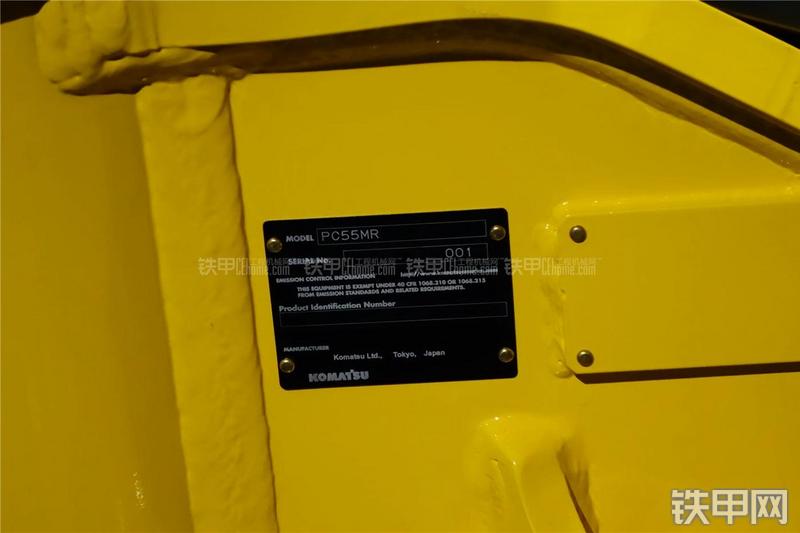 小松PC55MR挖掘机局部