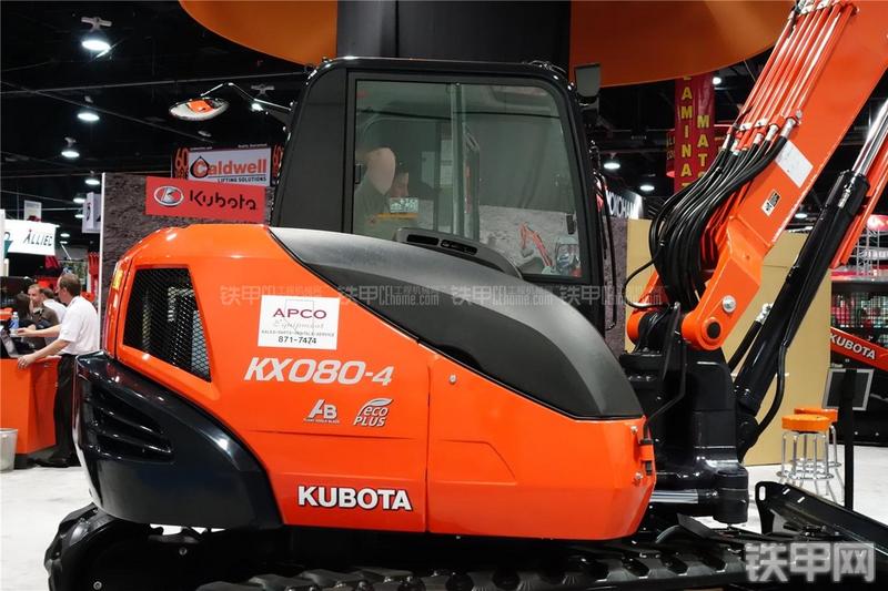 久保田KX080-4挖掘机局部