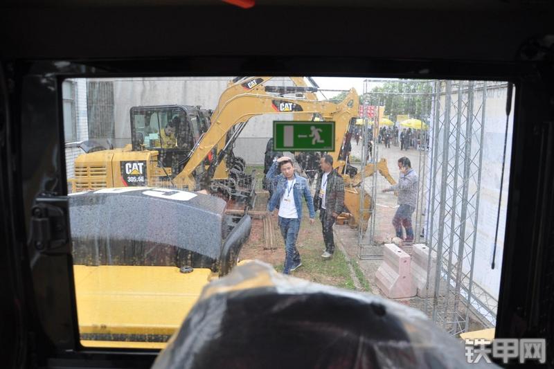 卡特彼勒308E液压挖掘机局部