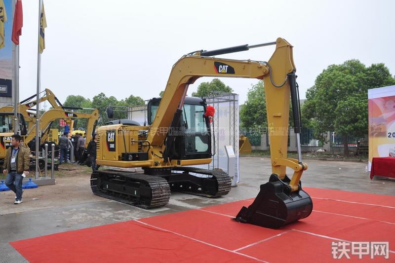 卡特彼勒308E液压挖掘机整机外观