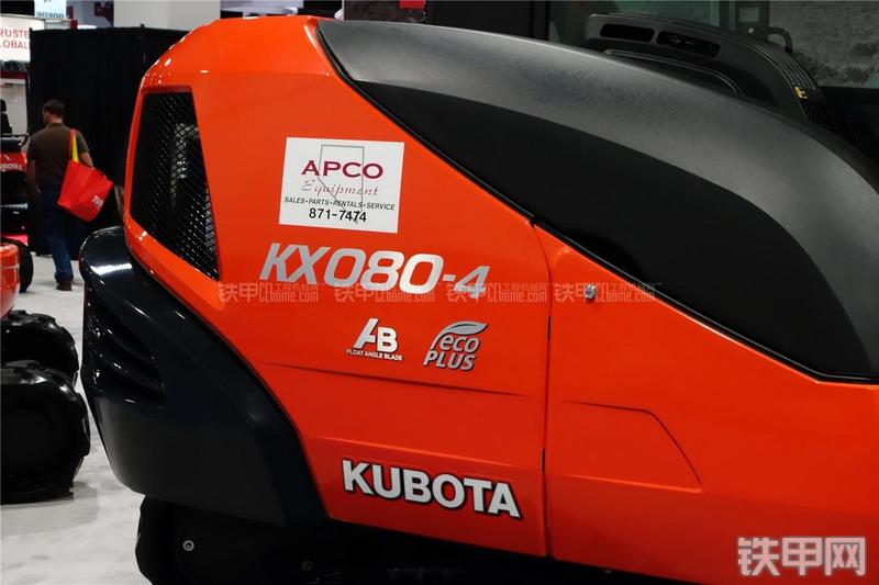 久保田KX080-4挖掘机局部