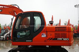 迪万伦DX120挖掘机局部