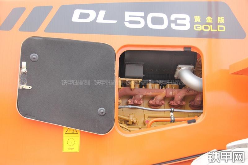 迪万伦DL503GOLD装载机局部