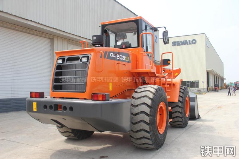 迪万伦DL503GOLD装载机整机外观