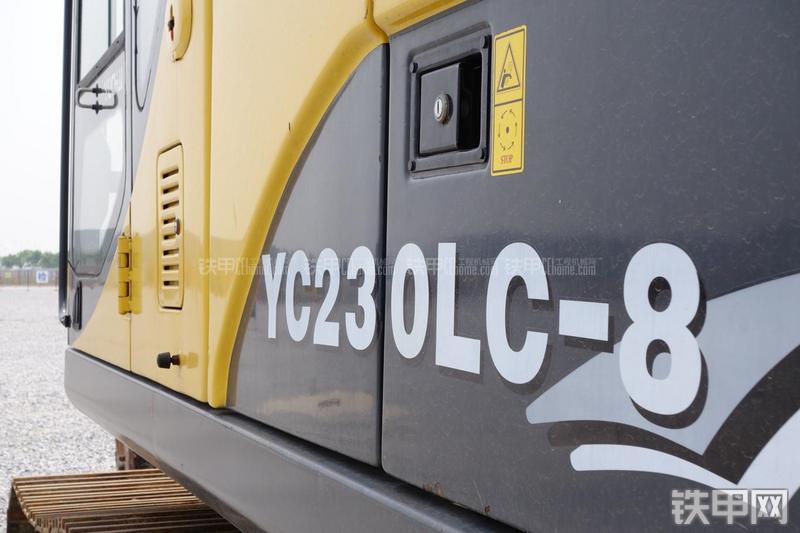 玉柴YC230LC-8挖掘机局部