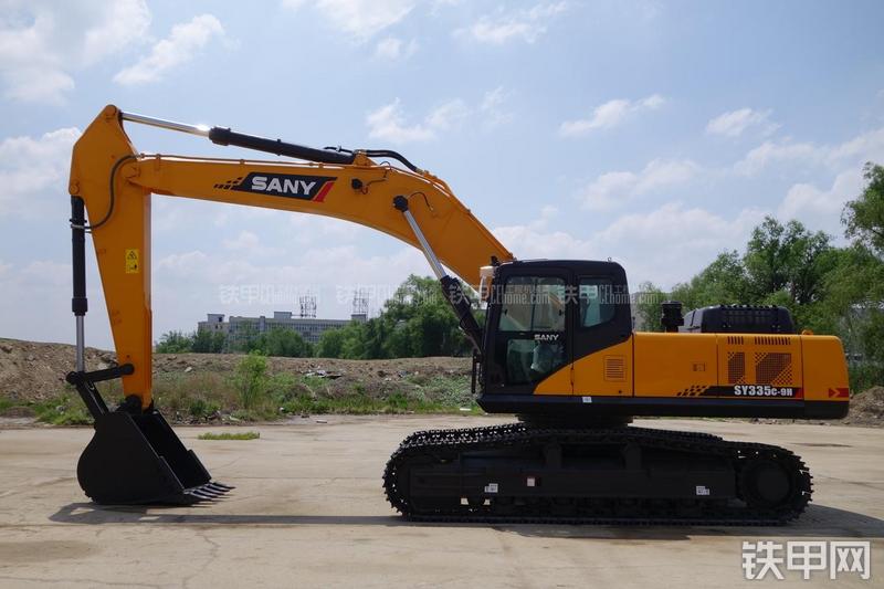 三一重工SY335C-9H挖掘机整机外观