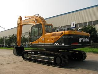 现代R275LC-9T挖掘机整机外观