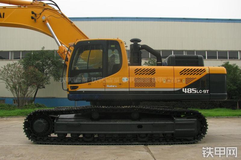 现代R485LC-9T挖掘机整机外观