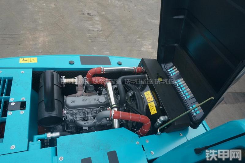 山河智能SWE150E挖掘机局部