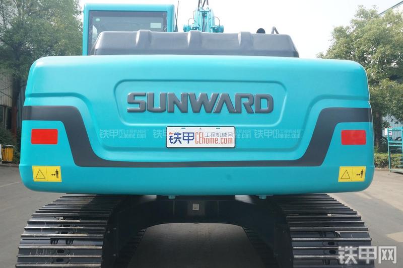 山河智能SWE150E挖掘机局部