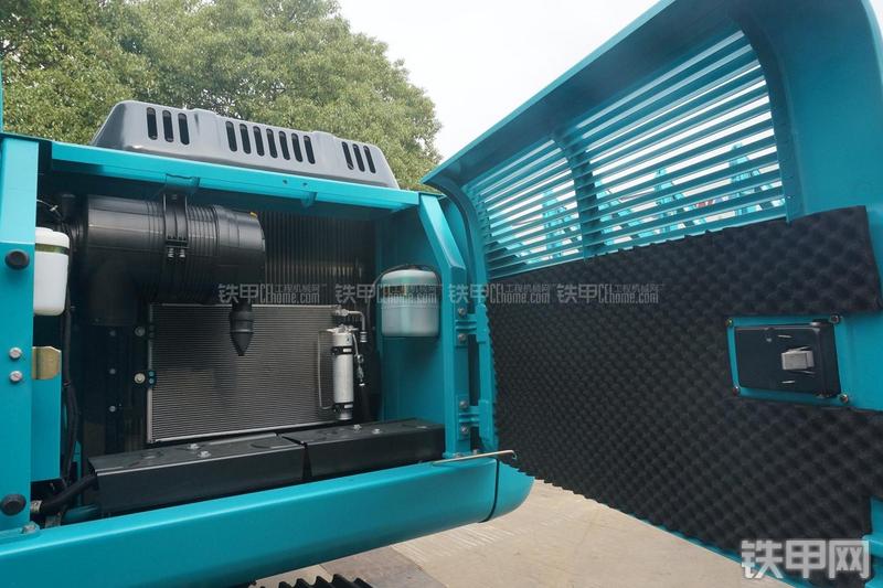 山河智能SWE150E挖掘机局部