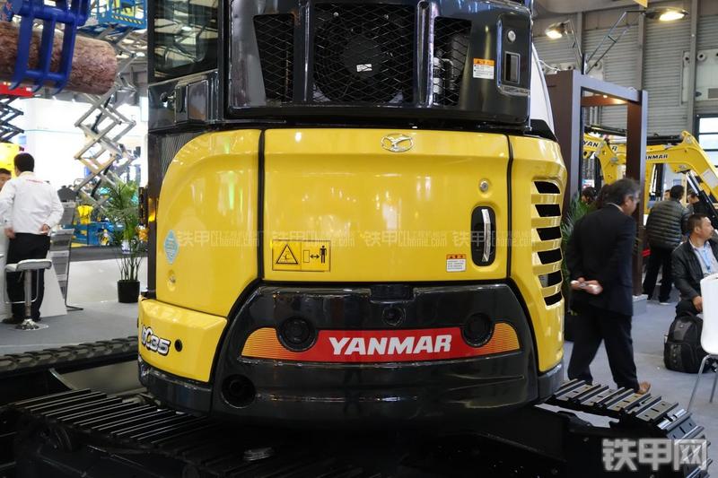 洋马vio35挖掘机局部