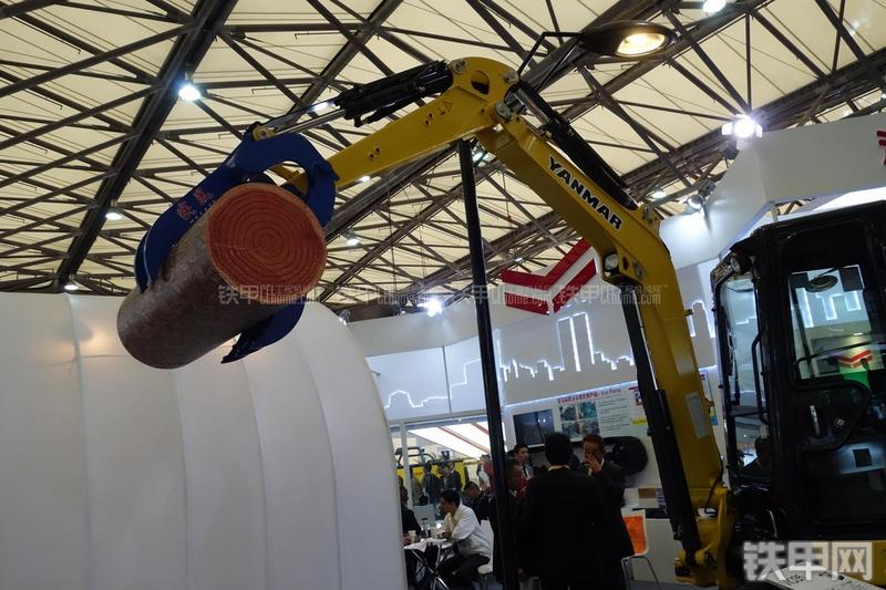 洋马vio35挖掘机整机外观