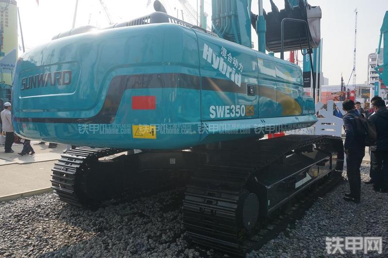 山河智能SWE350ES挖掘机整机外观