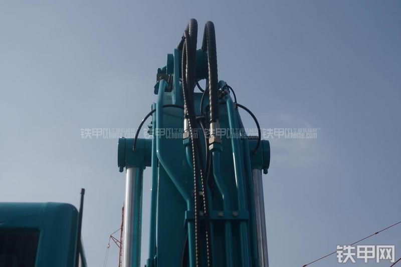 山河智能SWE130W挖掘机局部