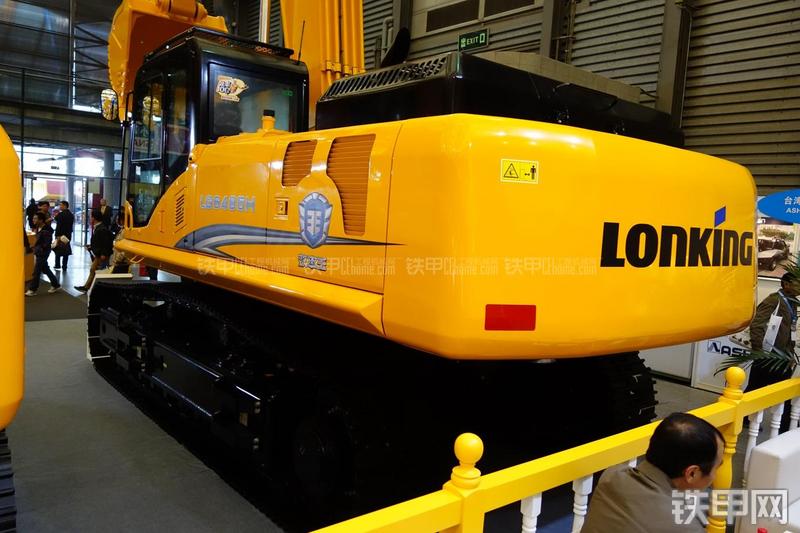 龙工LG6485H挖掘机局部